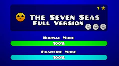 The Seven Seas Full Version Geometry Dash Meltdown By Slothblock