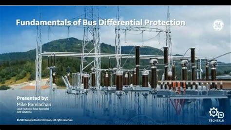 Fundamentals Of Bus Differential Protection Youtube