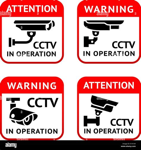 24 Hour Surveillance In Operation CCTV Security Warning 54 OFF