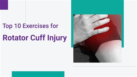 10 Best Exercises for Rotator Cuff Injury - Om Physio Plus Nutrition