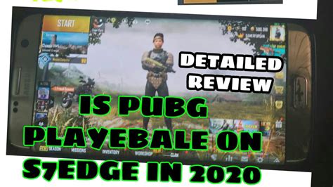 Is Pubg Mobile Playeble On S7 Edge In 2020pubg Tdm Youtube