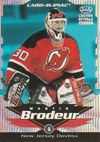 1999 00 Crown Royale Card Supials Minis 13 Martin Brodeur EBay