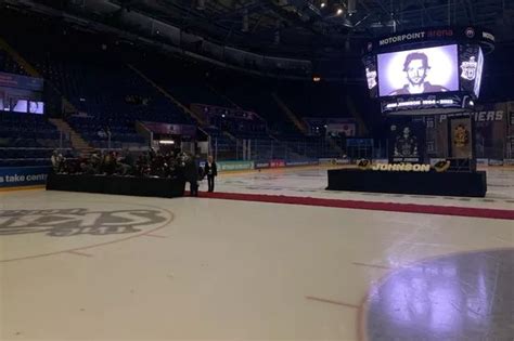 Nottingham Panthers fans pay respects to Adam Johnson at Motorpoint Arena - Nottinghamshire Live