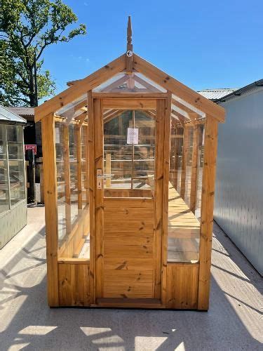 Swallow Lark 4×8 Wooden Greenhouse Greenhouse Stores Artofit