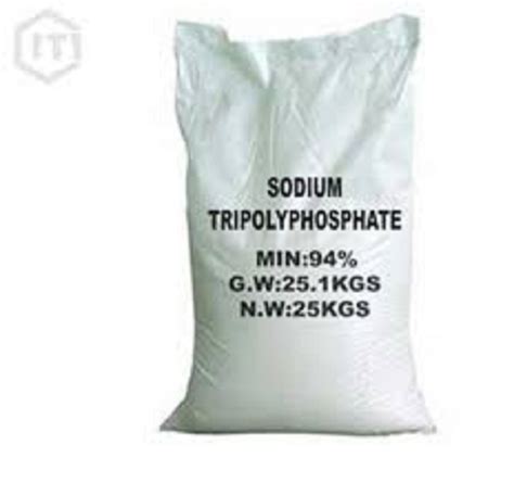 White Sodium Tripolyphosphate Stpp Powder Packaging Size 50 Kgs At