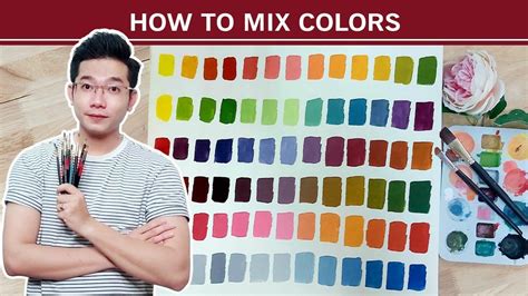 CÁch Pha MÀu CƠ BẢn How To Mix Colors Zac Art Youtube