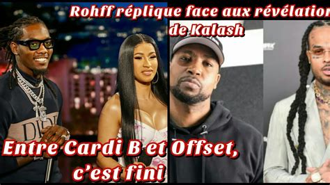 Entre Cardi B Et Offset Cest Fini Rohff R Plique Face Aux