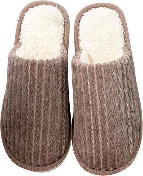 Pantuflas De Felpa Para Mujer Pantuflas Suaves Antideslizantes Para