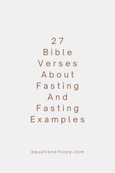 27 Bible Verses About Fasting And Fasting Examples EQUATIONOFHOPE