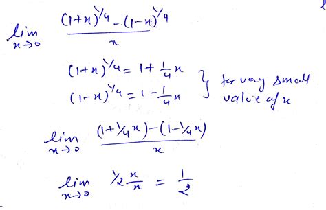 Solve Mathop Lim Limits X To 0 Frac Left 1 X Right 14