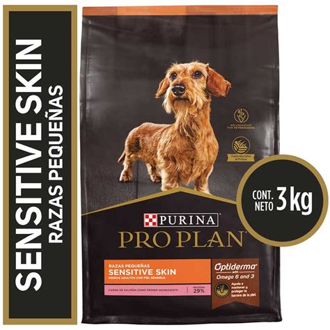 Purina Pro Plan Adulto Raza Pequeña Sensitive Skin 3kg Novapetcl