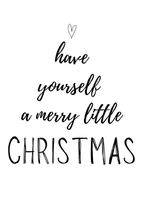 Have Yourself A Merry Little Christmas Print Etsy