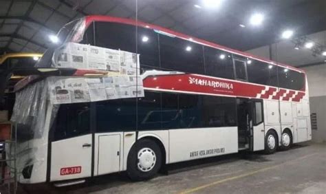 Bus Baru Karoseri Adiputro Di GIIAS 2024 Bocor Bodi Jetbus 5 SDD