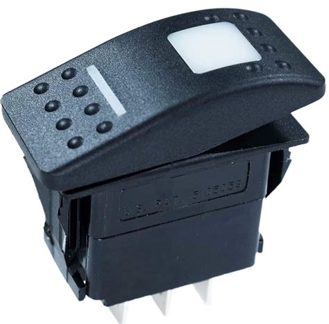 Carling Lighted Rocker Switch