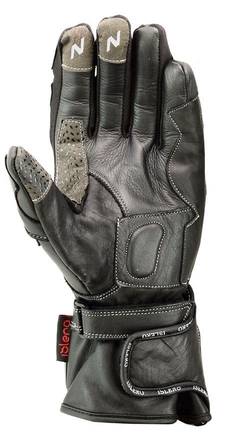 Islero Leather Thermal Winter Motorbike Motorcycle Gloves Carbon Fiber Knuckles Ebay