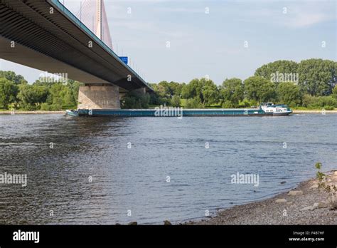 Bridge Over Rhine Stock Photo Alamy