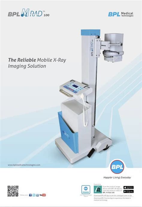 High Frequency BPL M RAD 100 Diagnostic X Ray Machine At Rs 230000 In