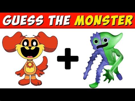 Guess The Monster By Emoji Voice Poppy Playtime Chapter Garten