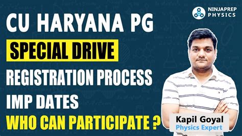 Cu Haryana Admission Speacial Drive Cu Haryana Pg Counselling