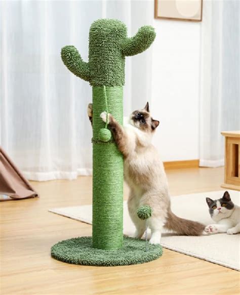 Cactus Cat Tree Sisal Scratching Post