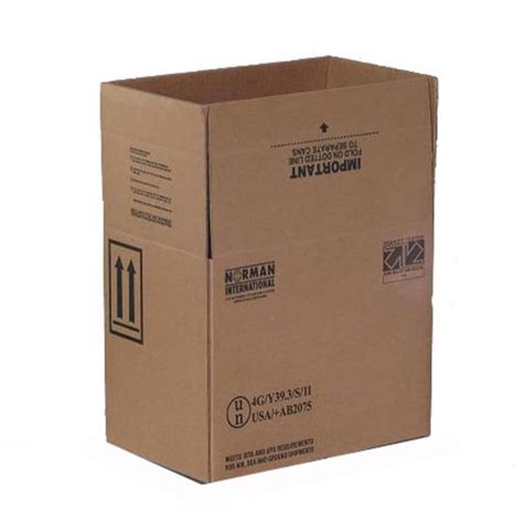 Basco Hazmat Shipping 4g Box For Two 1 Gallon F Style Metal Cans