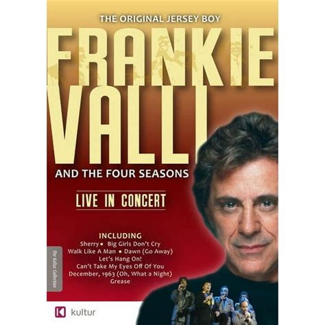 Frankie Valli And The Four Seasons Live In Concert Dvd