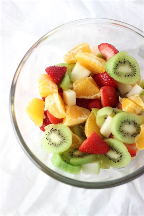 Spring Fruit Salad Recipe Spring Fruit Salad Fruit Salad Recipes Aesthetic Food