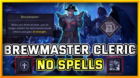 Brewmaster Cleric Zero To Hero Solo Cleric Dark And Darker Youtube