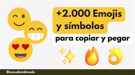 2 000 Emojis y símbolos para copiar y pegar en redes sociales Descubra