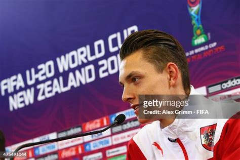 Tino Casali attends an Austria press conference at Wellington... News Photo - Getty Images