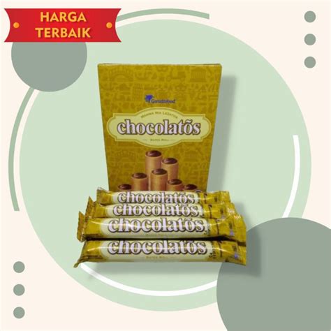 Jual Chocolatos Wafer Roll Pack Pcs Shopee Indonesia