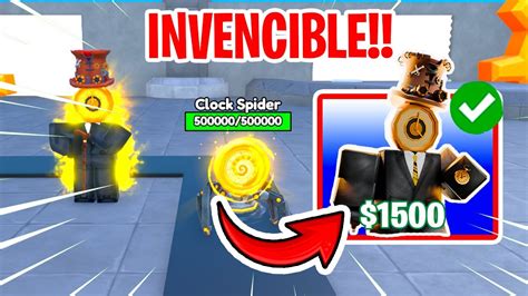 El Godly MÁs Exclusivo De Todos Chief Clockman Toilet Tower Defense