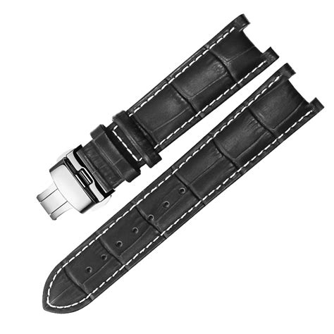 Dla Gucci Guste Prawdziwa Sk Ra Czarny Br Zowy Wygodny Watchband M Ski