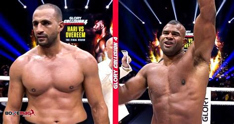 Kick Boxing Badr Hari Battu Par Alistair Overeem Article19 Ma