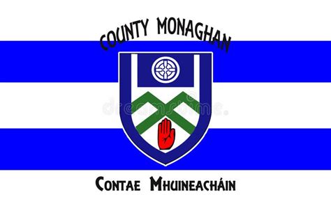 Flag of County Monaghan is a County in Ireland Stock Photo - Image of ...