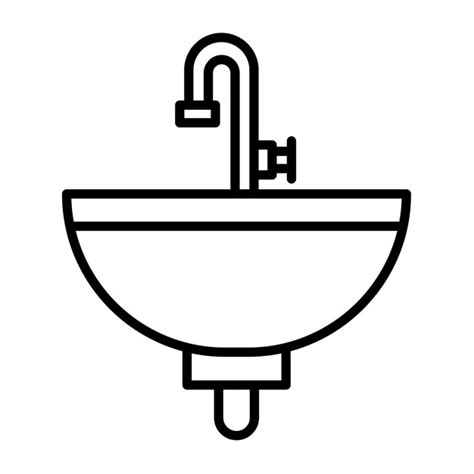 Premium Vector Sink Vector Illustration Style