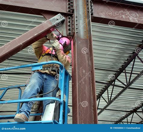 Flux-core welding stock photo. Image of lift, scissor - 19050004