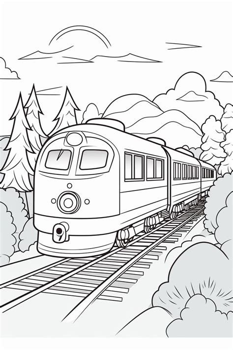 Top Free Printable Train Coloring Pages Online Train Coloring