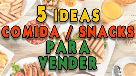 Ideas De Negocio De Comida Desde Casa Negocios De Alimentos Youtube