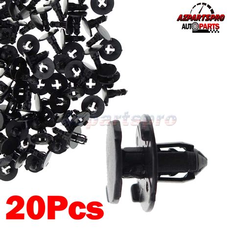 20pcs Bumper Splash Shield Push Clip Retainer Rivet For Auveco 01553