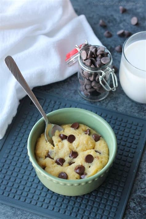 Microwave Chocolate Chip Cookie Video Dessert Now Dinner Later