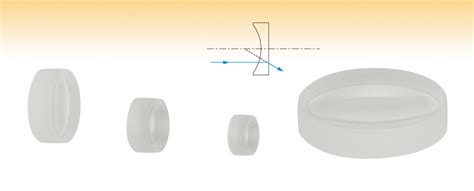 Uv Fused Silica Plano Concave Lenses Uncoated