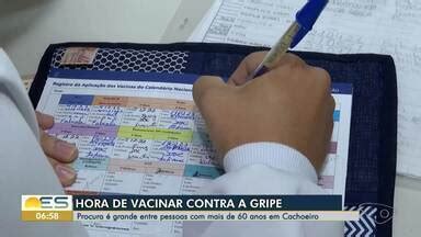 Bom Dia ES Procura Da Vacina Contra A Gripe Aumenta Em Cachoeiro De