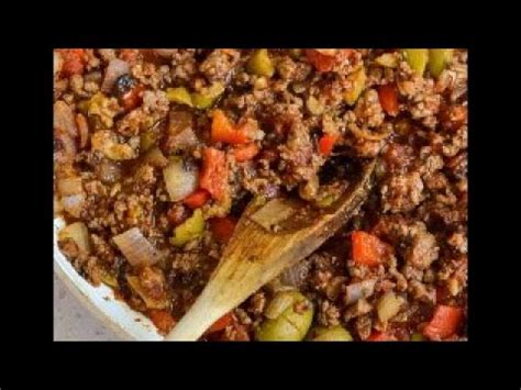 Picadillo A La Habanera Como Hacer Una Carne Molida A Lo Cubano