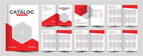 Catalog Or Catalogue Or Product Catalog Template Vector Art At