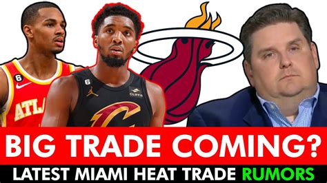 Miami Heat Trade Rumors Big Trade Coming For The Heat Per Brian