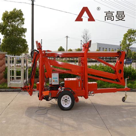 Ce Iso Approved Aerial Work Platform Trailer Mounted China Trailer