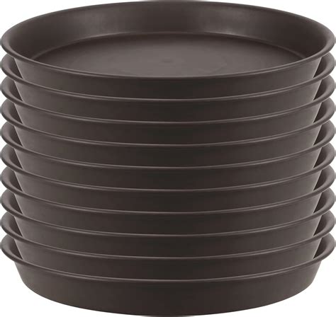 Mukchap Lot De Soucoupes Pour Plantess En Plastique De Cm Pots