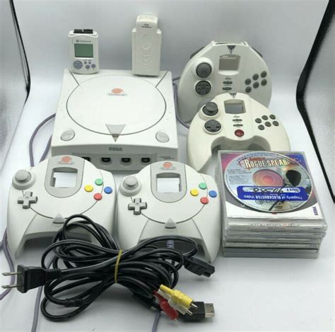 Sega Dreamcast Launch Edition White Console Ntsc For Sale Online Ebay