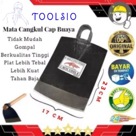 Mata Cangkul Cap Buaya Crocodile Cangkul Proyek Mata Cangkul Cap